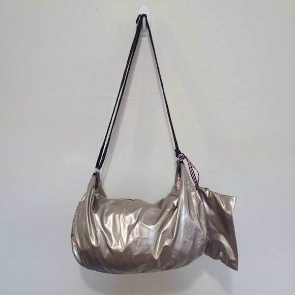 Jack Gomme Paris Liris Shoulder Bag Crossbody Metal Gold - Picture 2 of 11